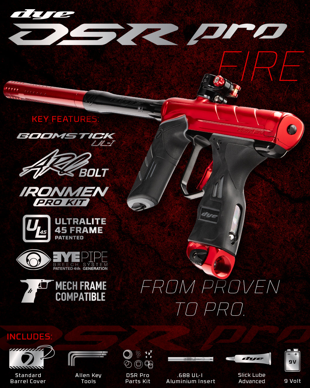DYE DSR PRO FIRE - POLISH