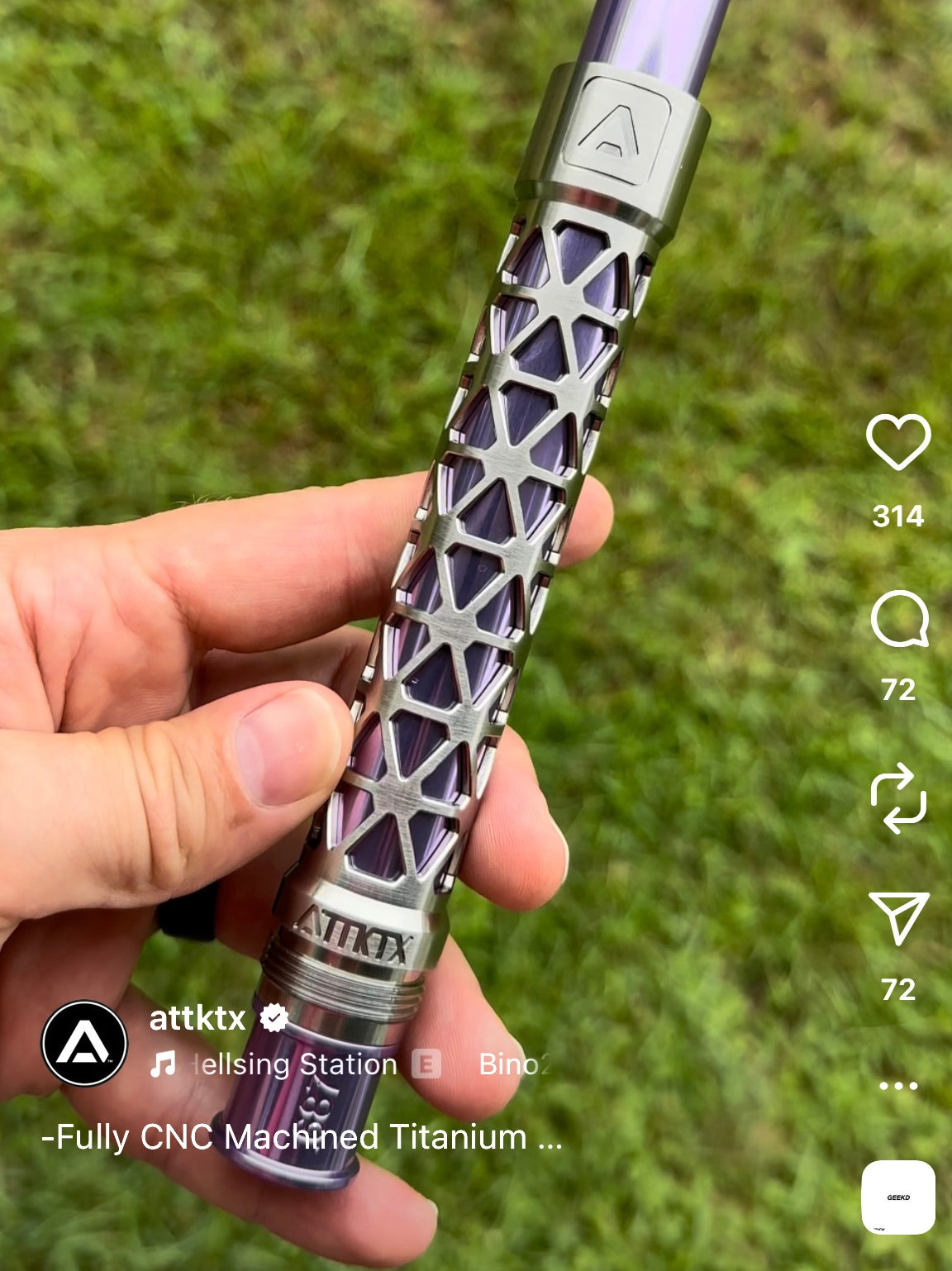 ATTKTX™ DELTA Ti BARREL BACK (COMING SOON)