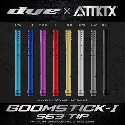DYE BOOMSTICK-I S63 TIP (PRE-ORDER)
