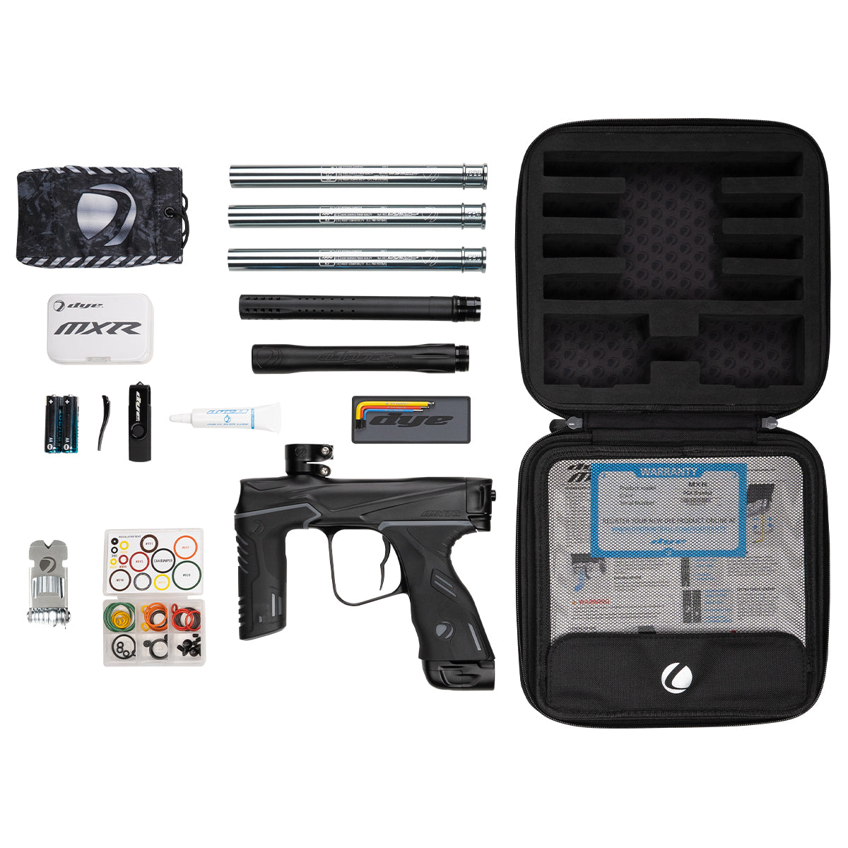 DYE MXR PAINTBALL MARKER  - DARKNESS